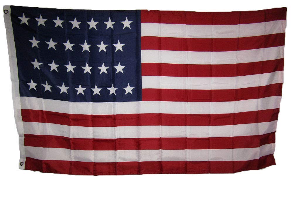 Amazon.com : Trade Winds 3x5 USA American 26 Star Linear 1837 1845